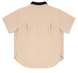 ORDINARY PEOPLE(オーディナリーピープル)  BEGIE DOUBLE NAVY COLLAR POINT HAWAIIAN SHIRTS