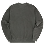 ORDINARY PEOPLE(オーディナリーピープル)  GARMENT DYING CHARCOAL LOGO SWEATSHIRTS