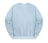 ORDINARY PEOPLE(オーディナリーピープル)  GARMENT DYING BLUEGREY LOGO SWEATSHIRTS