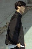 マスノウン(MASSNOUN)  HARD COTTON SOLID JACKET MSOJK002-BK