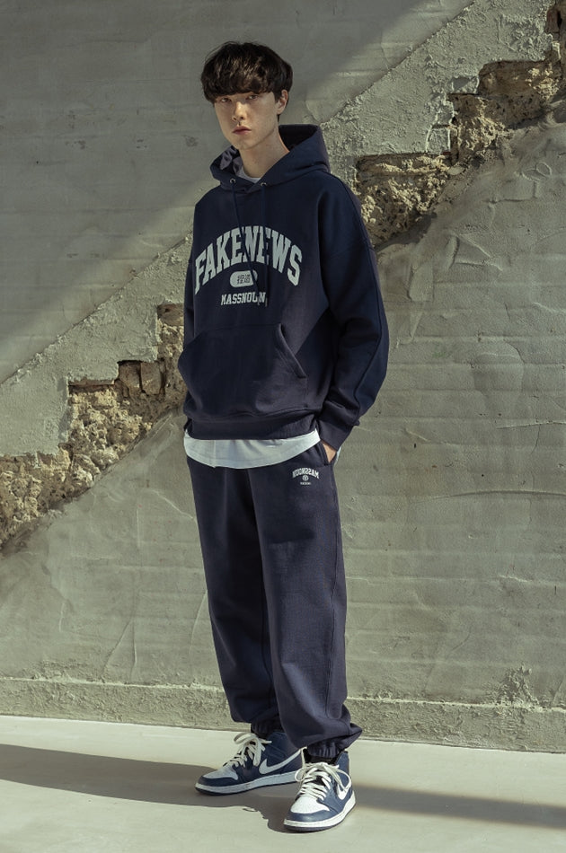 マスノウン(MASSNOUN)  ARCH FAKENEWS TRAINING PANTS MSOTP004-NV