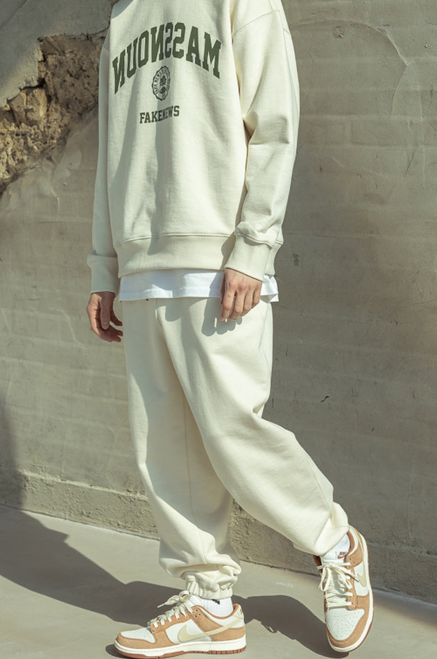 マスノウン(MASSNOUN)  ARCH FAKENEWS TRAINING PANTS MSOTP004-IV