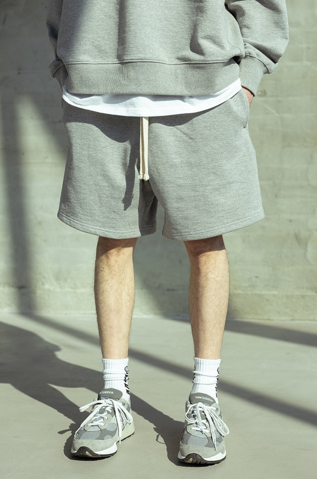 マスノウン(MASSNOUN)  SCOTCH TRAINING SHORT PANTS MSOSP001-GY