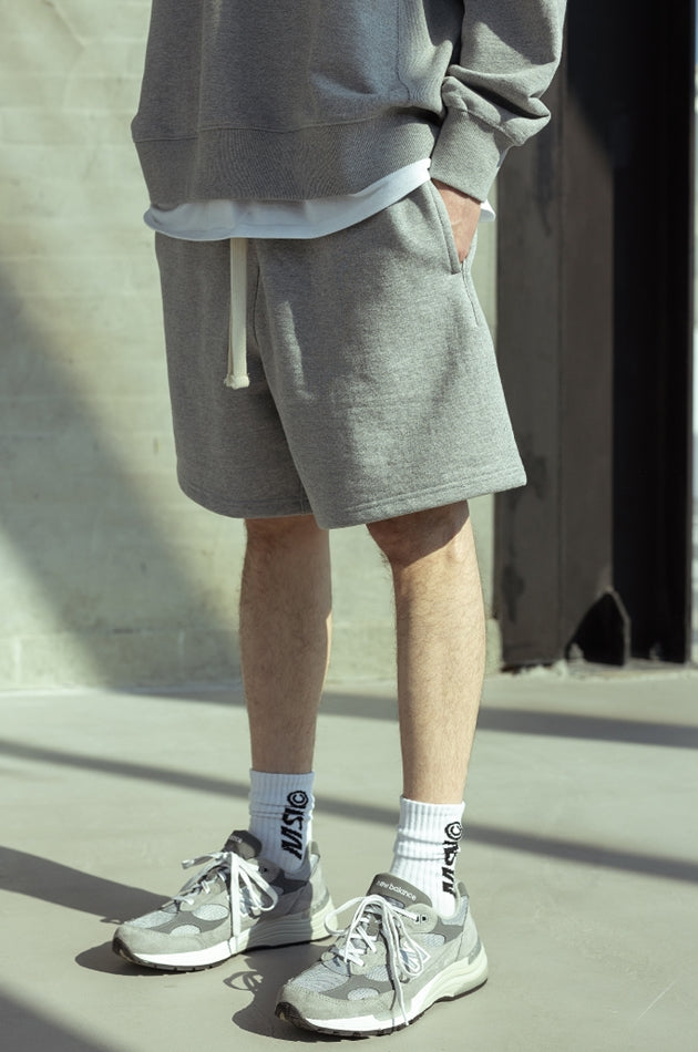 マスノウン(MASSNOUN)  SCOTCH TRAINING SHORT PANTS MSOSP001-GY