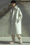 マスノウン(MASSNOUN)  SOLID OVERSIZED MAC COAT MSOCT001-IV