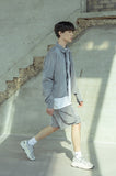 マスノウン(MASSNOUN)  CROPPED NYLON JACKET MSOJK003-GY
