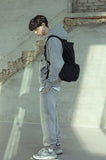 マスノウン(MASSNOUN)  BIGSIZE FRIENDLY BACKPACK MSOAB001-BK