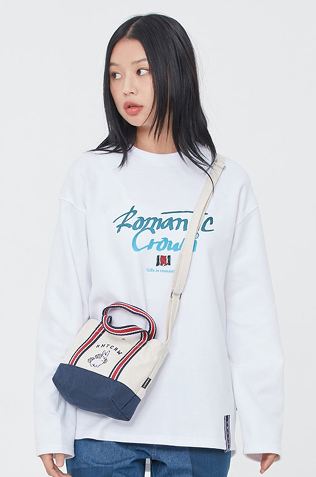 ロマンティッククラウン(ROMANTIC CROWN) WOMAN RABBIT TOTE BAG_OATMEAL