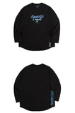 ロマンティッククラウン(ROMANTIC CROWN) GRADATION LOGO LONG SLEEVES_BLACK