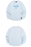 ロマンティッククラウン(ROMANTIC CROWN) GRADATION LOGO LONG SLEEVES_SKY BLUE