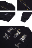 ロマンティッククラウン(ROMANTIC CROWN) CONSTELLATION LONG SLEEVES_BLACK