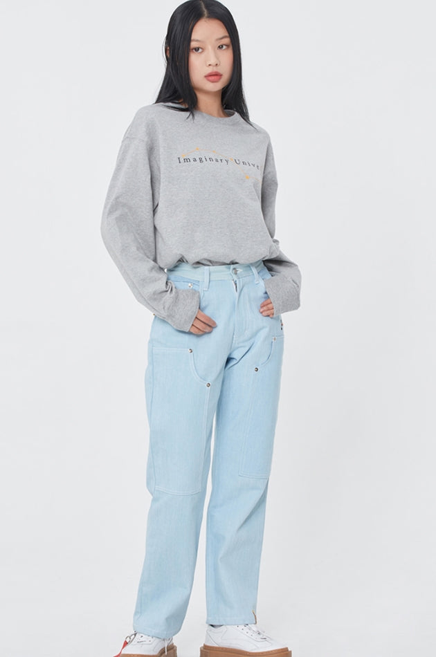 ロマンティッククラウン(ROMANTIC CROWN) CONSTELLATION LONG SLEEVES_GREY