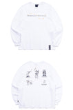 ロマンティッククラウン(ROMANTIC CROWN) CONSTELLATION LONG SLEEVES_WHITE