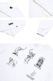 ロマンティッククラウン(ROMANTIC CROWN) CONSTELLATION LONG SLEEVES_WHITE