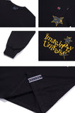 ロマンティッククラウン(ROMANTIC CROWN) UNIVERSE POCKET LONG SLEEVES_BLACK