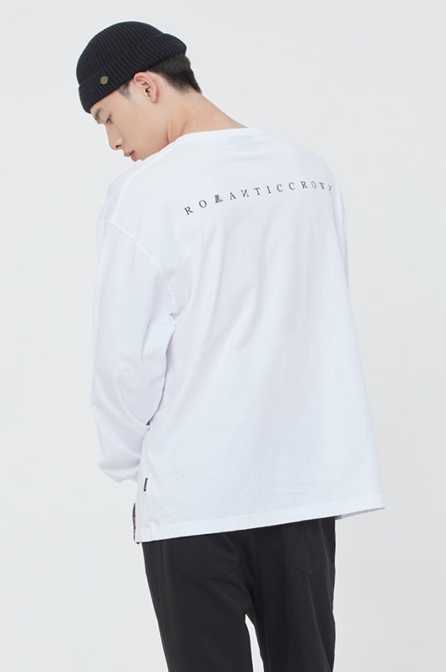 ロマンティッククラウン(ROMANTIC CROWN) UNIVERSE LONG SLEEVES_WHITE
