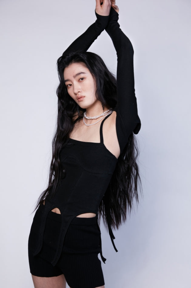 nache(ナチェ)  GARTER SET TOP