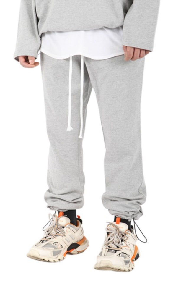 ランベルシオ(LANG VERSIO) 288 Basic Line String Jogging Pants GY