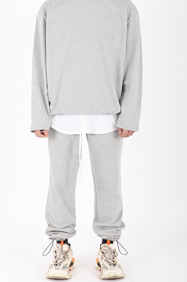 ランベルシオ(LANG VERSIO) 288 Basic Line String Jogging Pants GY