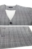 ランベルシオ(LANG VERSIO) 294 Checked Cardigan