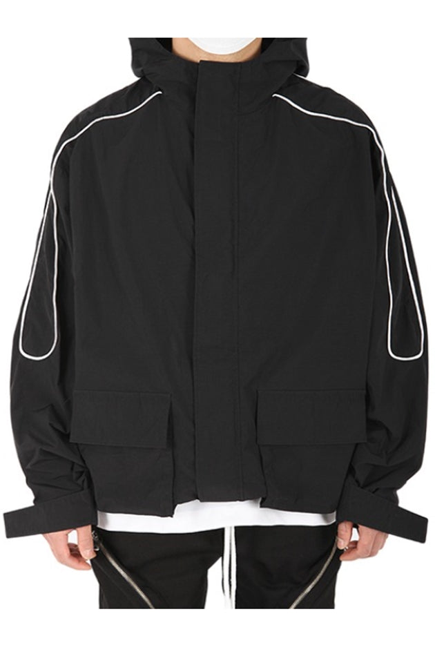 ランベルシオ(LANG VERSIO) 296 Piping Windbreaker Jacket (Windbreaker)