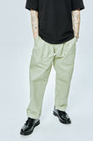 セイントペイン(SAINTPAIN) SP TWO TUCK BELT PANTS-LIGHT KHAKI