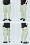 セイントペイン(SAINTPAIN) SP TWO TUCK BELT PANTS-LIGHT KHAKI