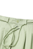 セイントペイン(SAINTPAIN) SP TWO TUCK BELT PANTS-LIGHT KHAKI