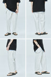 セイントペイン(SAINTPAIN) SP TWO TUCK BELT PANTS-IVORY