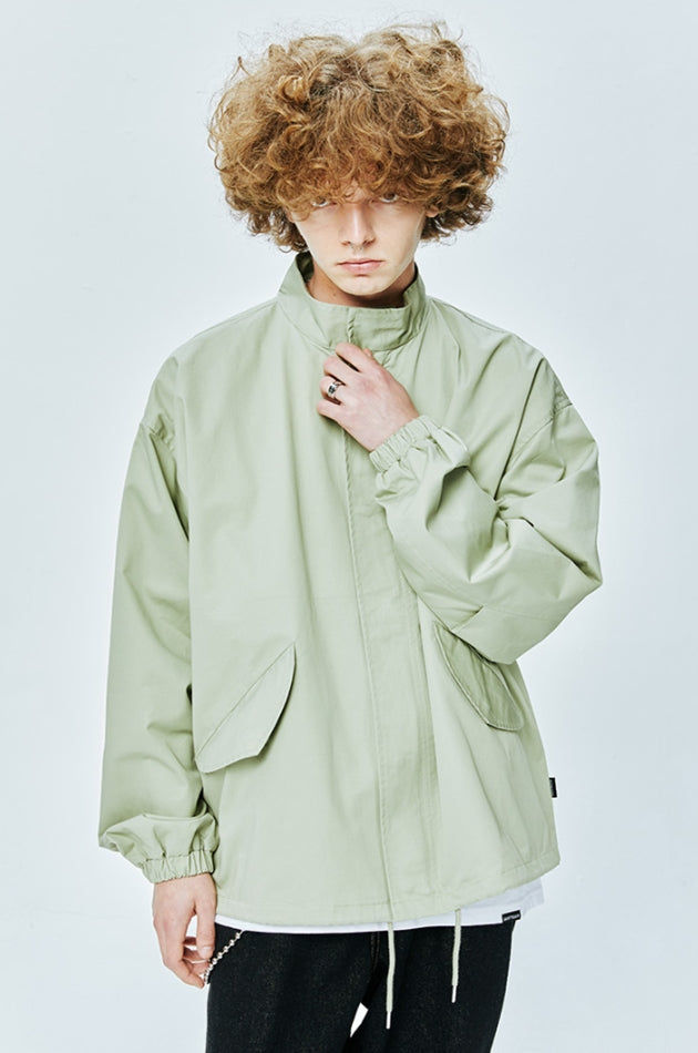 セイントペイン(SAINTPAIN) SP OVERSIZE M51 CROP FIELD PARKA-LIGHT KHAKI