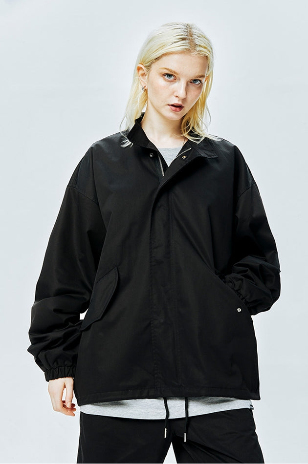 セイントペイン(SAINTPAIN) SP OVERSIZE M51 CROP FIELD PARKA-BLACK