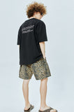 セイントペイン(SAINTPAIN) SP FATIGUE SHORT PANTS-YELLOW LEOPARD