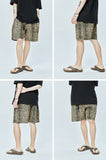 セイントペイン(SAINTPAIN) SP FATIGUE SHORT PANTS-YELLOW LEOPARD