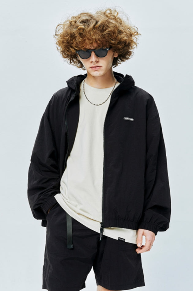 セイントペイン(SAINTPAIN) SP HOOD WIND PARKA-BLACK