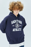 セイントペイン(SAINTPAIN) SP UNIVERSITY LOGO HOOD-NAVY