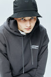 セイントペイン(SAINTPAIN) SP OUTLINE LOGO HOOD-CHARCOAL