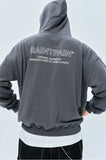 セイントペイン(SAINTPAIN) SP OUTLINE LOGO HOOD-CHARCOAL