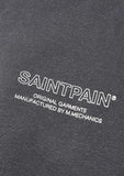 セイントペイン(SAINTPAIN) SP OUTLINE LOGO HOOD-CHARCOAL