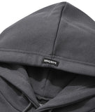 セイントペイン(SAINTPAIN) SP OUTLINE LOGO HOOD-CHARCOAL