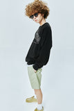 セイントペイン(SAINTPAIN) SP ARCH LOGO CREW NECK-BLACK