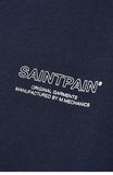 セイントペイン(SAINTPAIN) SP OUT LINE LOGO CREWNECK-NAVY