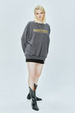 セイントペイン(SAINTPAIN) SP ORIGINAL LOGO CREWNECK-CHARCOAL