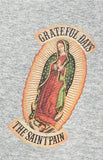 セイントペイン(SAINTPAIN) SP OUR LADY OF GUADALUPE CREW NECK-MELANGE GRAY