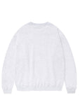 セイントペイン(SAINTPAIN) SP UNIVERSITY LOGO CREWNECK-ASH MELANGE