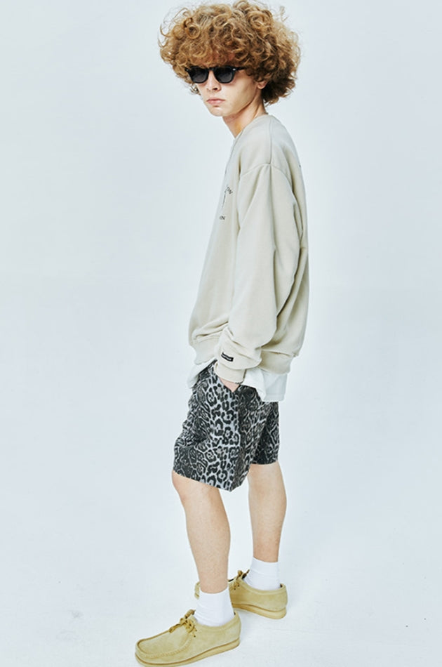 セイントペイン(SAINTPAIN) SP GOD BLESS ALL CREWNECK-BEIGE