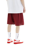 mahagrid (マハグリッド) BIG LOGO MESH SHORT [BURGUNDY]