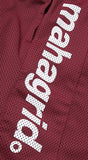 mahagrid (マハグリッド) BIG LOGO MESH SHORT [BURGUNDY]