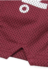 mahagrid (マハグリッド) BIG LOGO MESH SHORT [BURGUNDY]