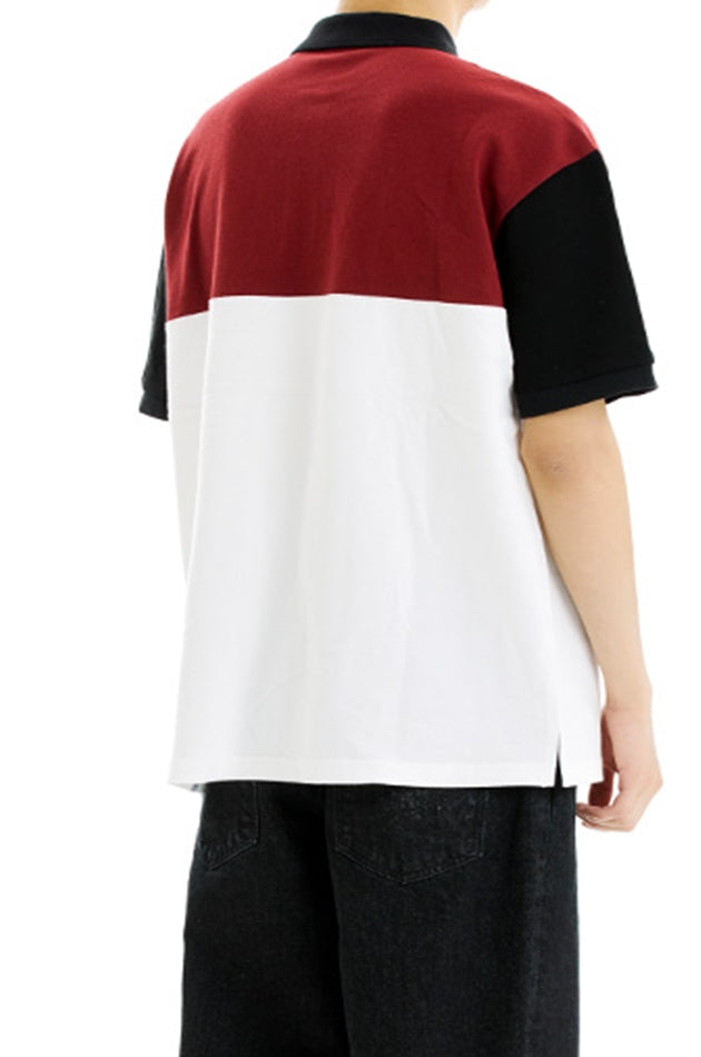 mahagrid (マハグリッド)   ARCH LOGO POLO TEE [BURGUNDY]