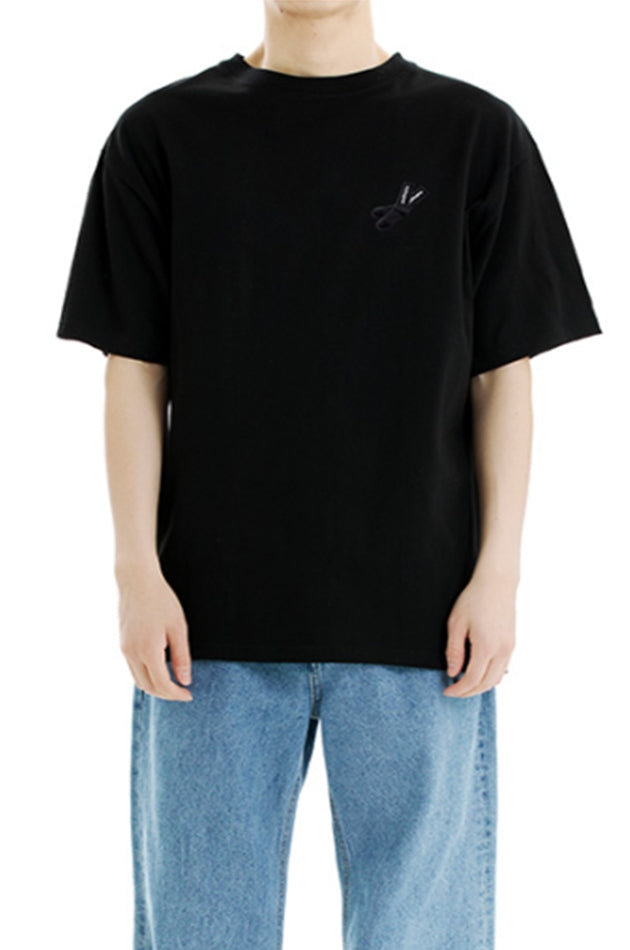mahagrid (マハグリッド)    SLEEPOVER TEE [BLACK]
